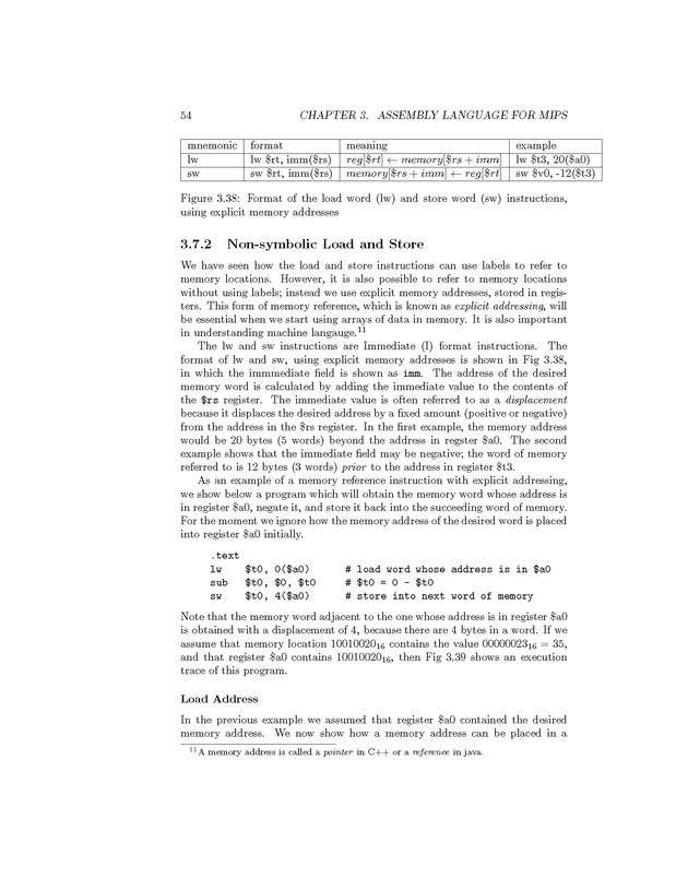 Computer Organization with MIPS - Page 54
